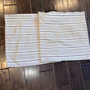 Set of 2 throw pillow cases boho coastal farmhouse cottage style